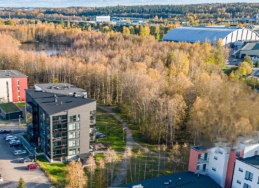 Modern Apartment Near Tampereen Messukeskus, With Own Private And Free Parking Exterior foto